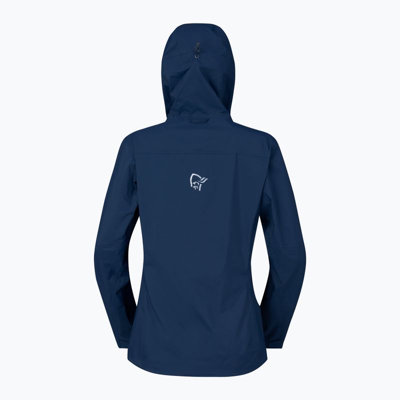 Geacă de ploaie pentru femei NORRONA Falketind Dri1 indigo night 6