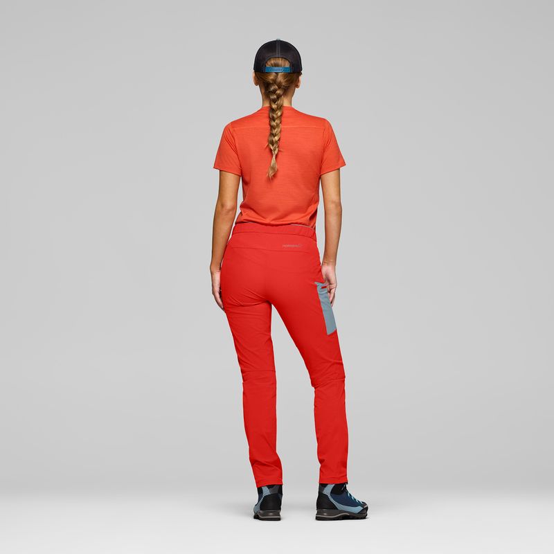 Pantaloni de trekking pentru femei NORRONA Falketind Flex1 Light aura orange 3