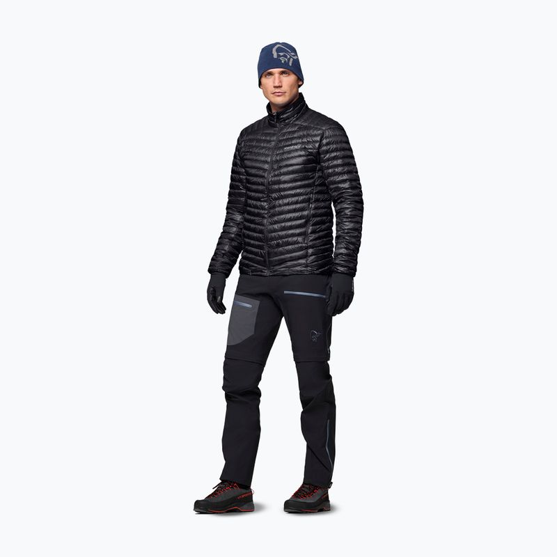Geacă cu puf pentru bărbați NORRONA Trollveggen Down800 Super Light caviar black 2