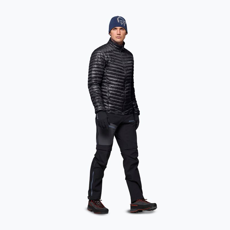 Geacă cu puf pentru bărbați NORRONA Trollveggen Down800 Super Light caviar black 4