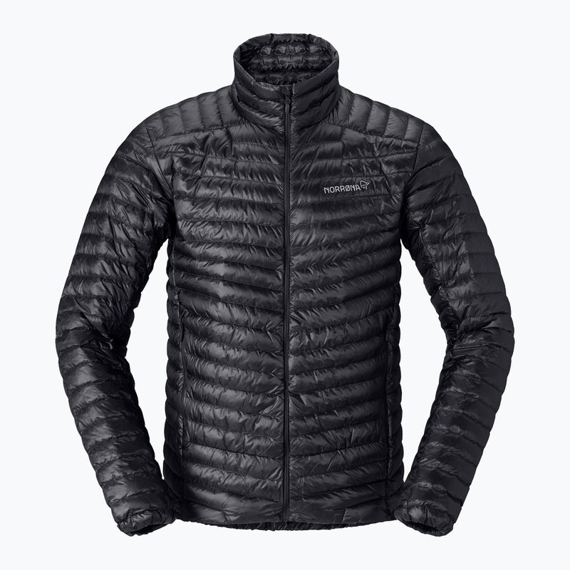 Geacă cu puf pentru bărbați NORRONA Trollveggen Down800 Super Light caviar black 5