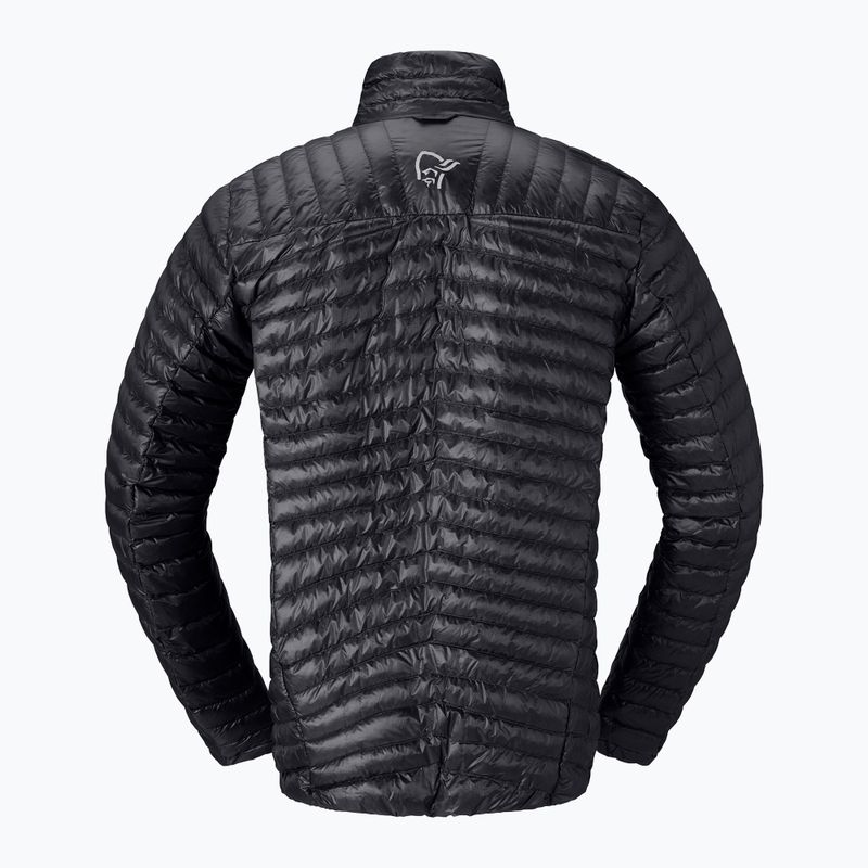 Geacă cu puf pentru bărbați NORRONA Trollveggen Down800 Super Light caviar black 6