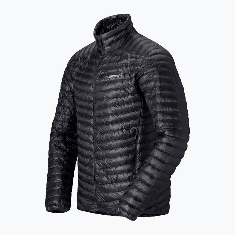 Geacă cu puf pentru bărbați NORRONA Trollveggen Down800 Super Light caviar black 7