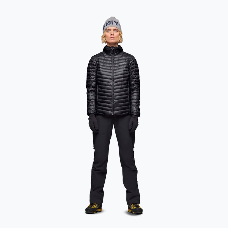 Geacă cu puf pentru femei NORRONA Trollveggen Down800 Super Light caviar black 2