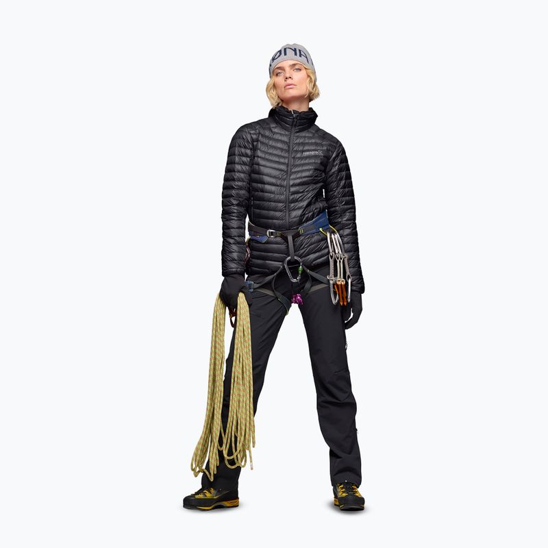 Geacă cu puf pentru femei NORRONA Trollveggen Down800 Super Light caviar black 4