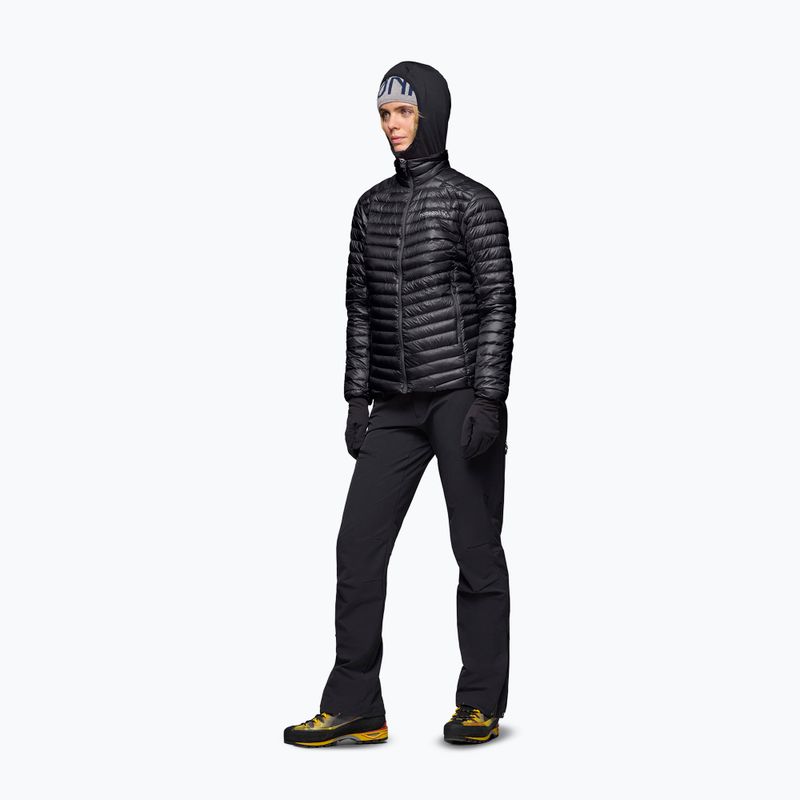 Geacă cu puf pentru femei NORRONA Trollveggen Down800 Super Light caviar black 5