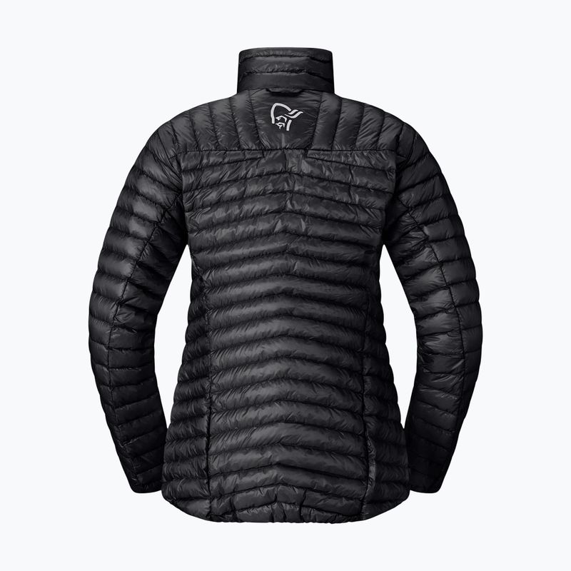 Geacă cu puf pentru femei NORRONA Trollveggen Down800 Super Light caviar black 7