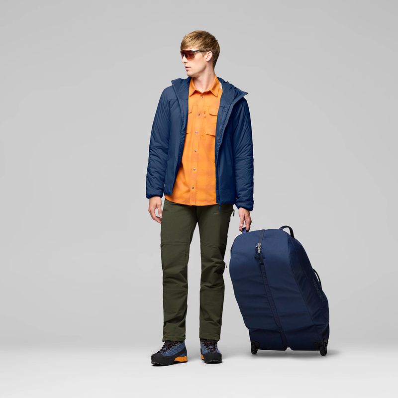 Geacă izolată pentru bărbați NORRONA Femund Thermo60 Zip Hood indigo night 7