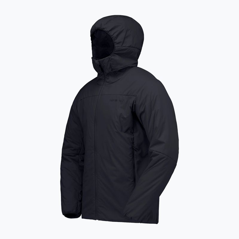 Geacă izolată pentru bărbați NORRONA Femund Thermo60 Zip Hood caviar black 3