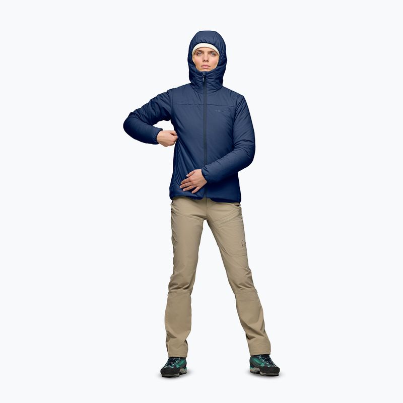 Geacă izolată pentru femei NORRONA Femund Thermo60 Zip Hood indigo night 2