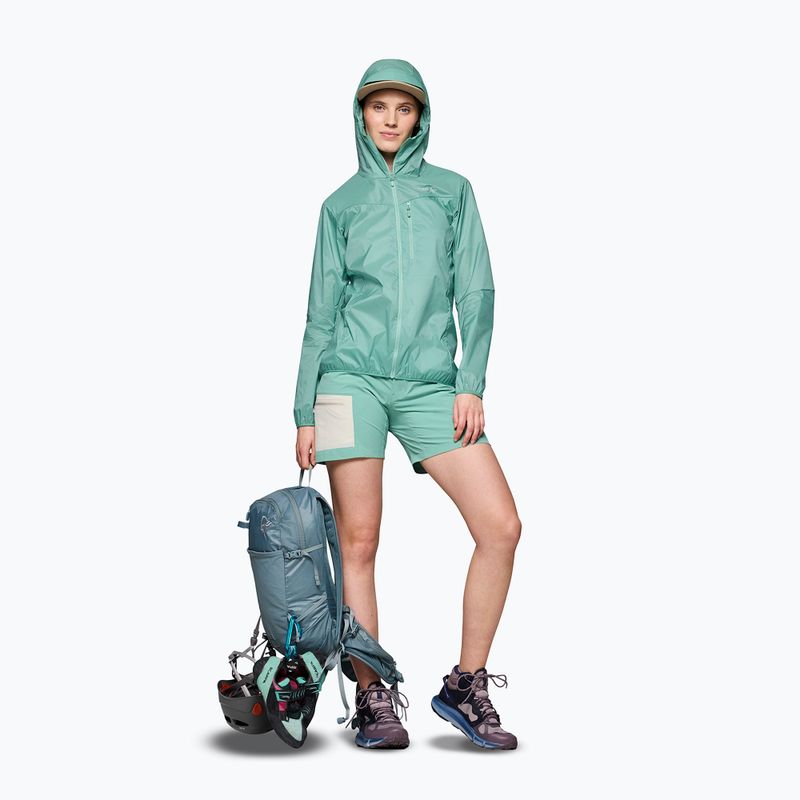 Geacă rezistentă la vânt pentru femei NORRONA Faketind Aero60 Zip Hood aqua haze 2