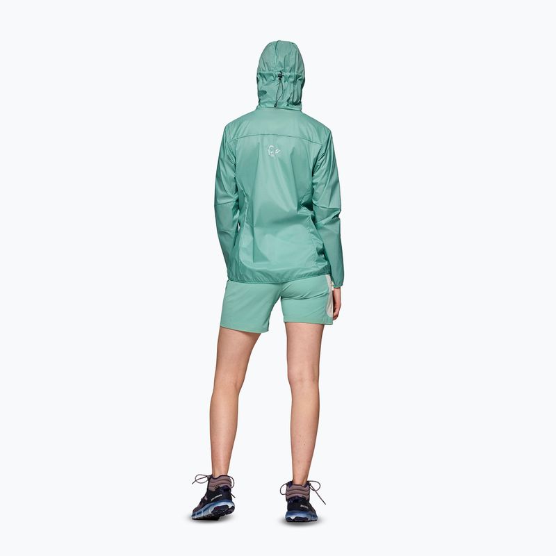 Geacă rezistentă la vânt pentru femei NORRONA Faketind Aero60 Zip Hood aqua haze 3
