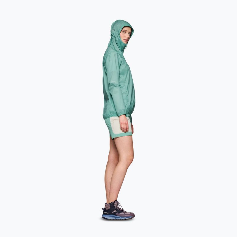 Geacă rezistentă la vânt pentru femei NORRONA Faketind Aero60 Zip Hood aqua haze 4