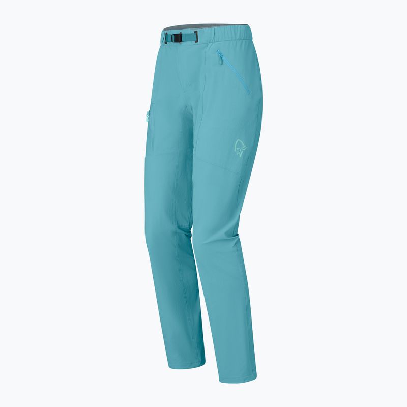Pantaloni de trekking pentru femei NORRONA Falketind Flex1 Light brittany blue 7