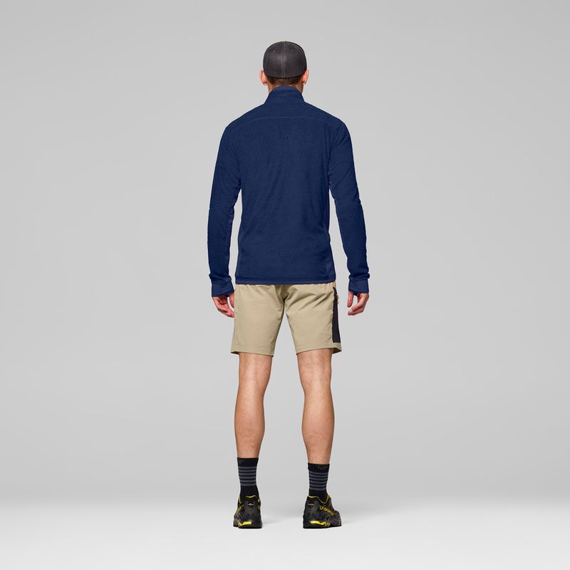 Bluză fleece pentru bărbați NORRONA Falketind Warm1 Active indigo night 3