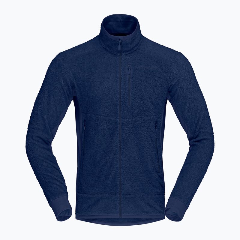 Bluză fleece pentru bărbați NORRONA Falketind Warm1 Active indigo night 5