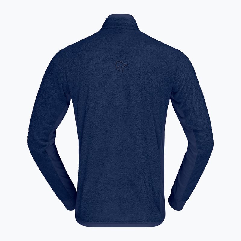 Bluză fleece pentru bărbați NORRONA Falketind Warm1 Active indigo night 6