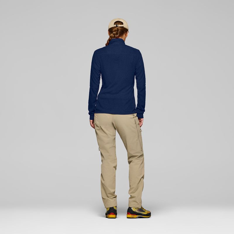Bluză fleece pentru femei NORRONA Falketind Warm1 Active indigo night 3