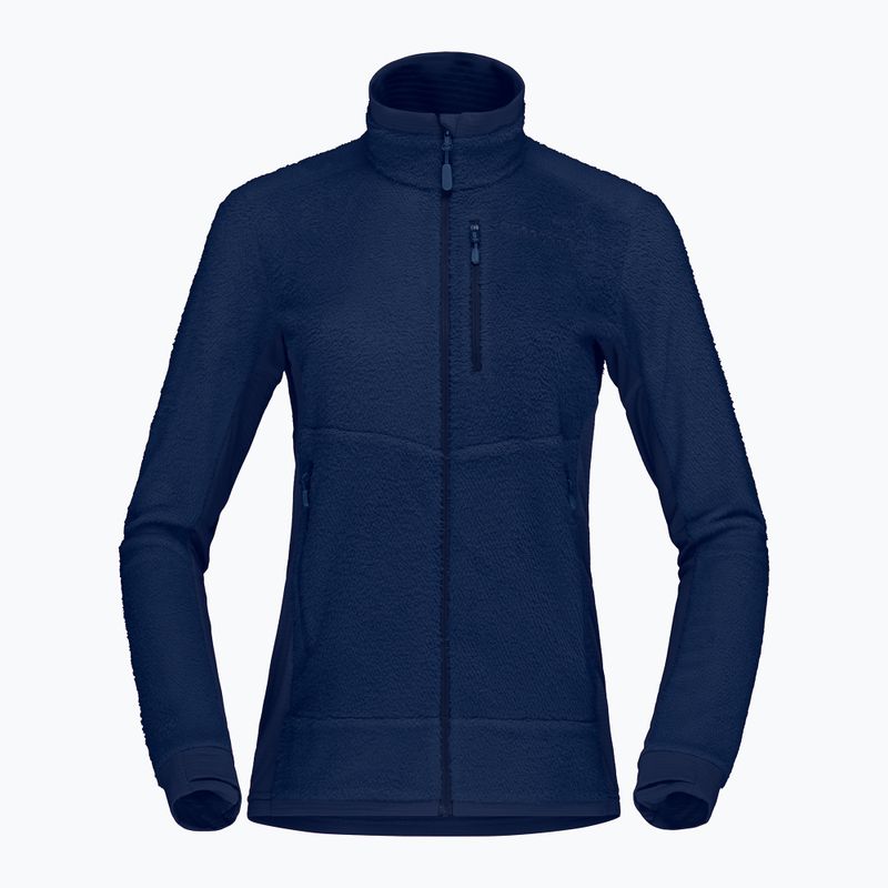 Bluză fleece pentru femei NORRONA Falketind Warm1 Active indigo night 5