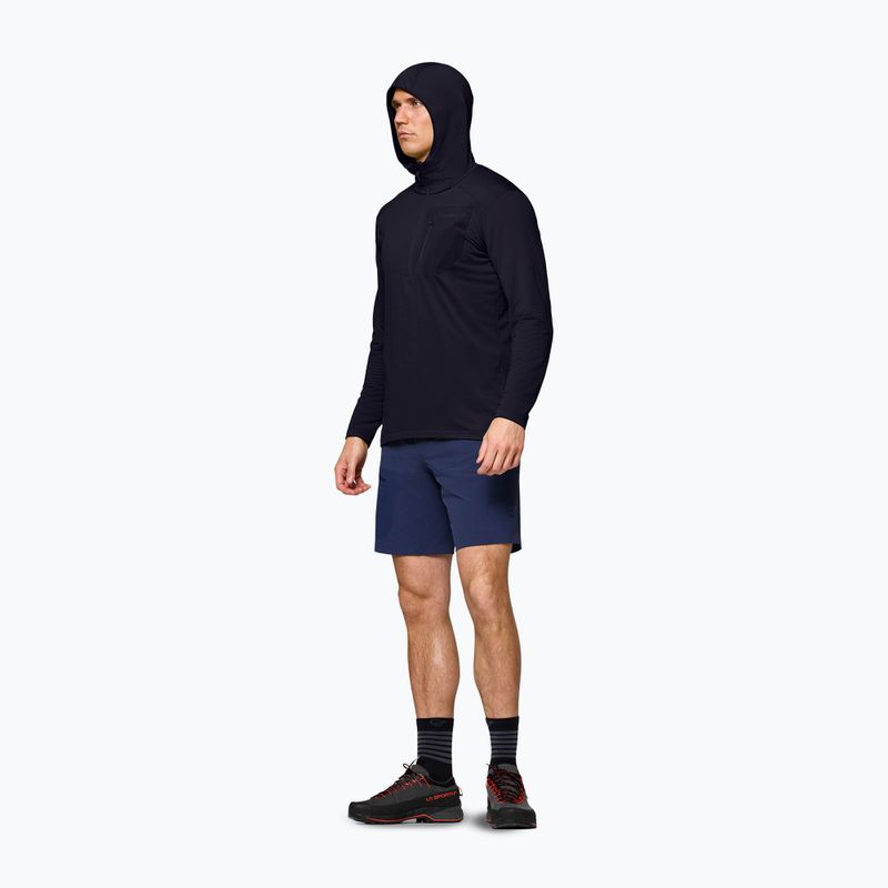 Bluză de trekking pentru bărbați NORRONA Falketind Warm1 Hood caviar black 4