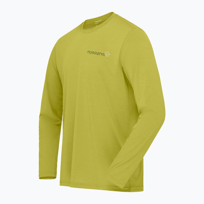 Longsleeve pentru bărbați NORRONA Femund Tech golden lime 7