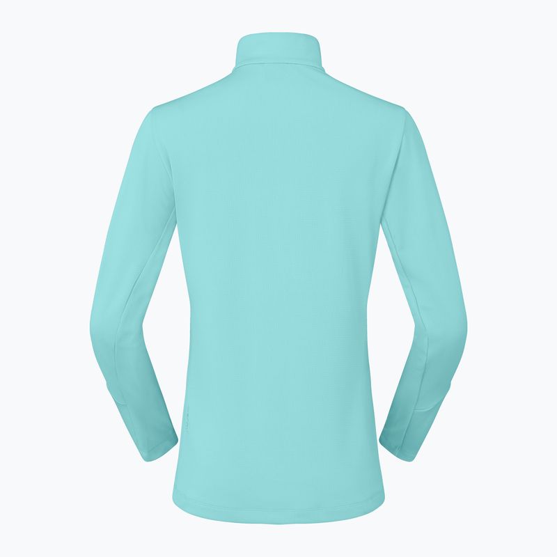 Bluză de trekking pentru femei NORRONA Femund Warm1 Zip Neck aqua haze/trooper 6