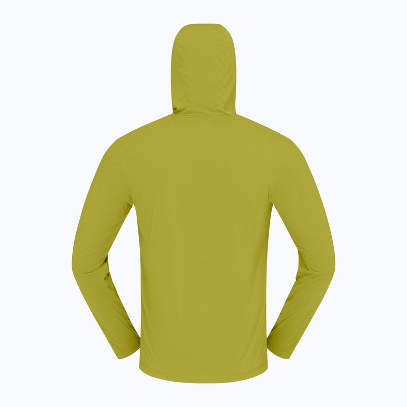 Bluză de trekking pentru bărbați NORRONA Femund Tech Hood golden lime 7