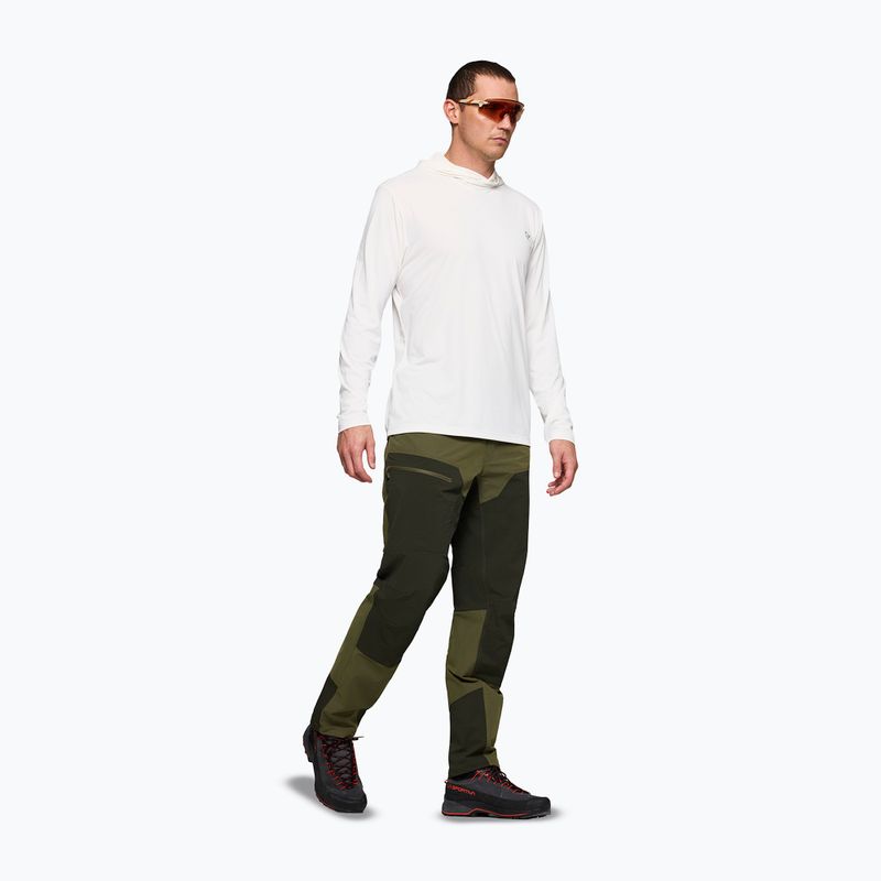 Bluză de trekking pentru bărbați NORRONA Femund Tech Hood snow white 4