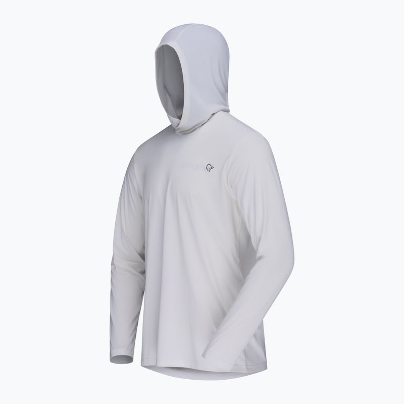 Bluză de trekking pentru bărbați NORRONA Femund Tech Hood snow white 8