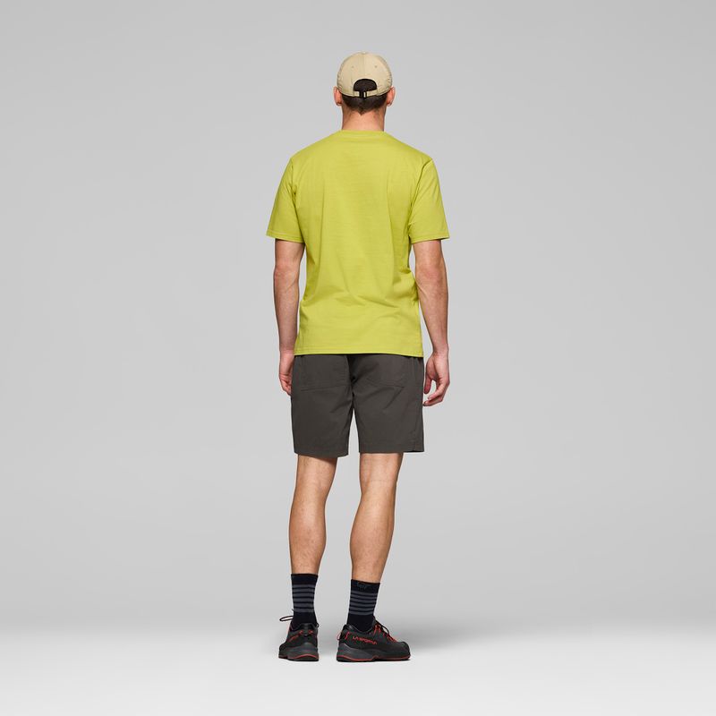 Tricou pentru bărbați NORRONA Cotton Viking golden lime 3