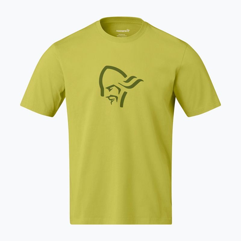 Tricou pentru bărbați NORRONA Cotton Viking golden lime 5
