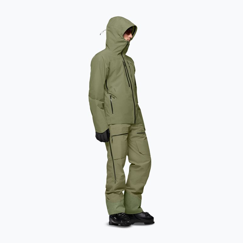 Geacă de schi pentru bărbați NORRONA Lofoten Gore-Tex Insulated deep lichen green 4