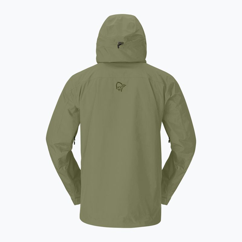 Geacă de schi pentru bărbați NORRONA Lofoten Gore-Tex Insulated deep lichen green 6
