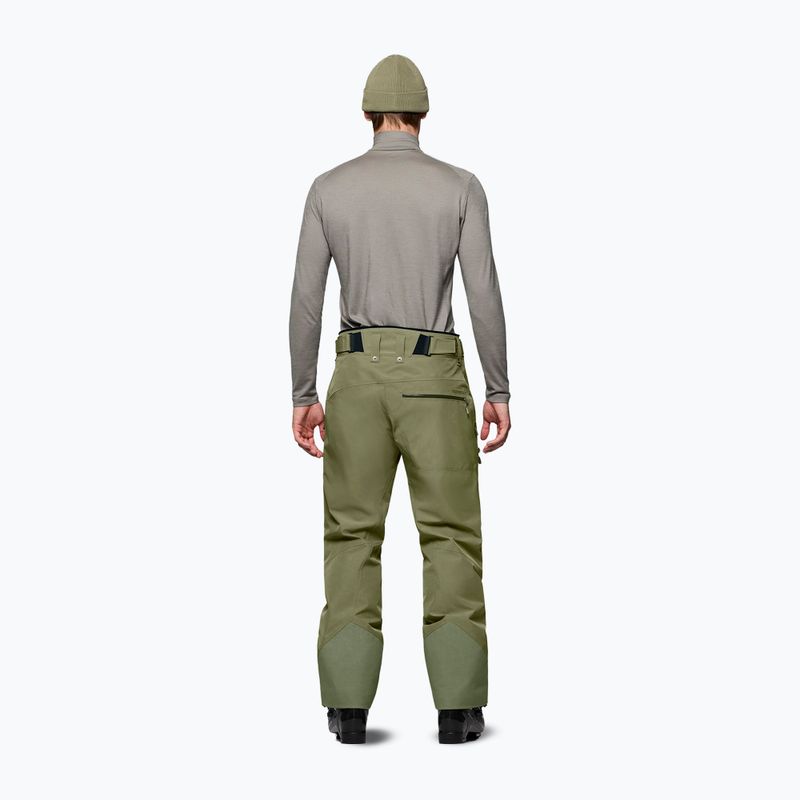 Pantaloni de schi pentru bărbați Norrona Lofoten Gore-Tex Insulated deep lichen green 3