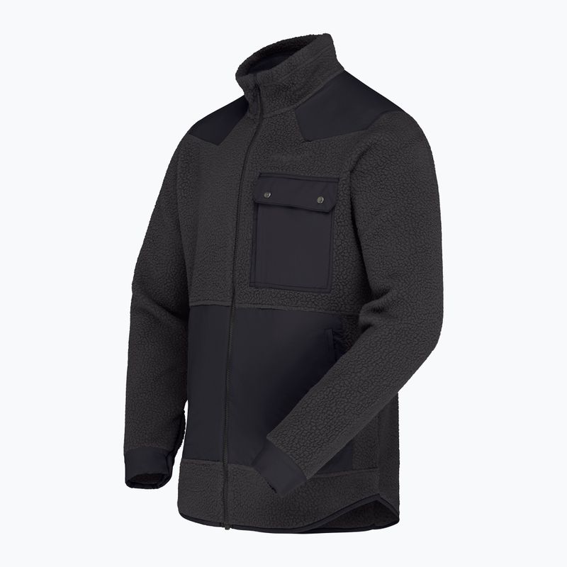Bluză fleece pentru bărbați Norrona Tamok Warm3 phantom/caviar black 7