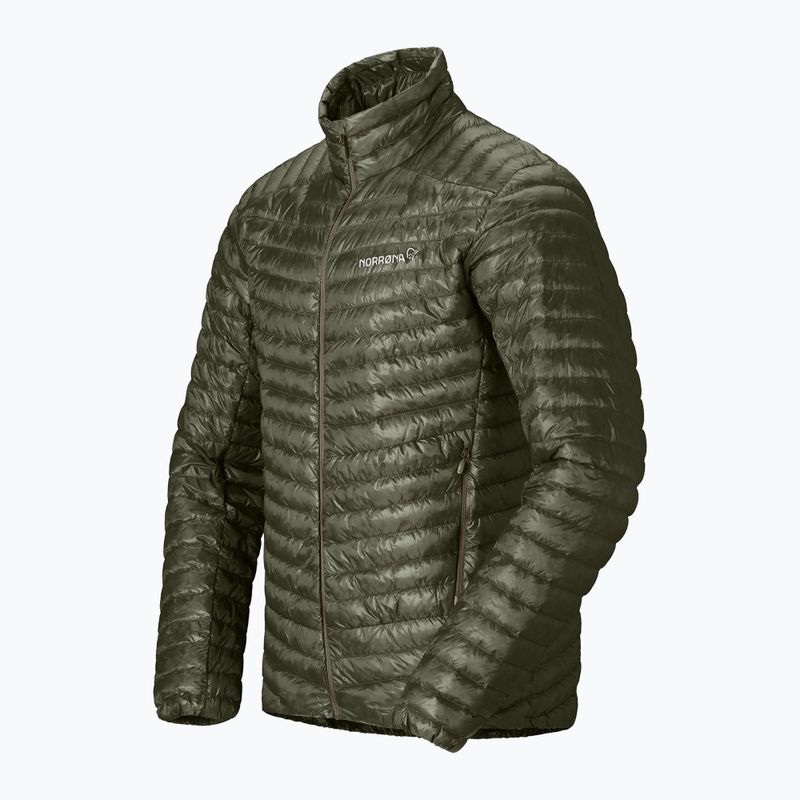 Geacă cu puf pentru bărbați Norrona Trollveggen Down800 Super Light Deep Lichen Green 7