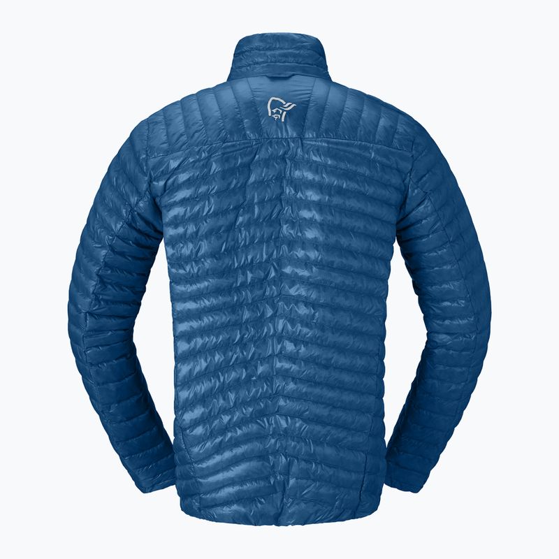 Geacă cu puf pentru bărbați NORRONA Trollveggen Down800 Super Light dark blue 6
