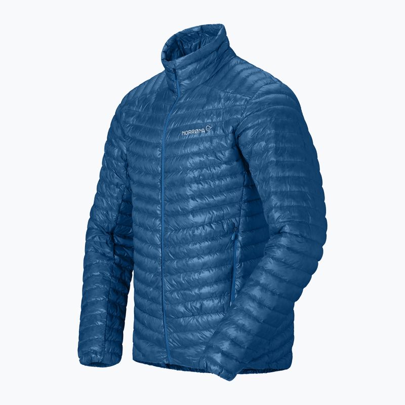 Geacă cu puf pentru bărbați NORRONA Trollveggen Down800 Super Light dark blue 7