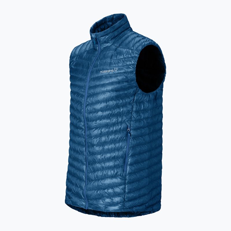 Vestă NORRONA Trollveggen Down800 Super Light dark blue 6