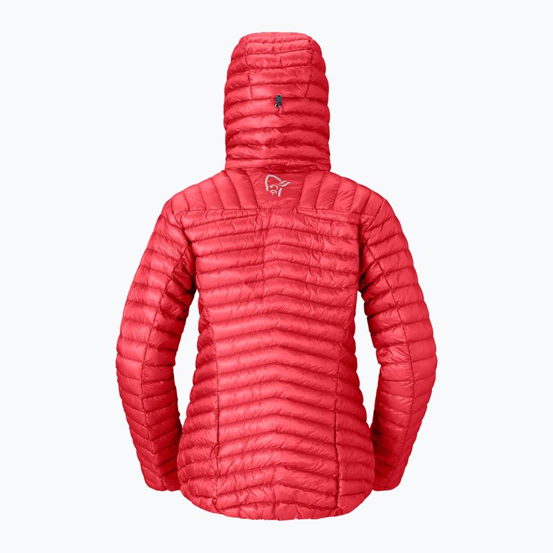 Geacă cu puf pentru femei Norrona Trollveggen Down800 Super Light Hood Baked Apple 6