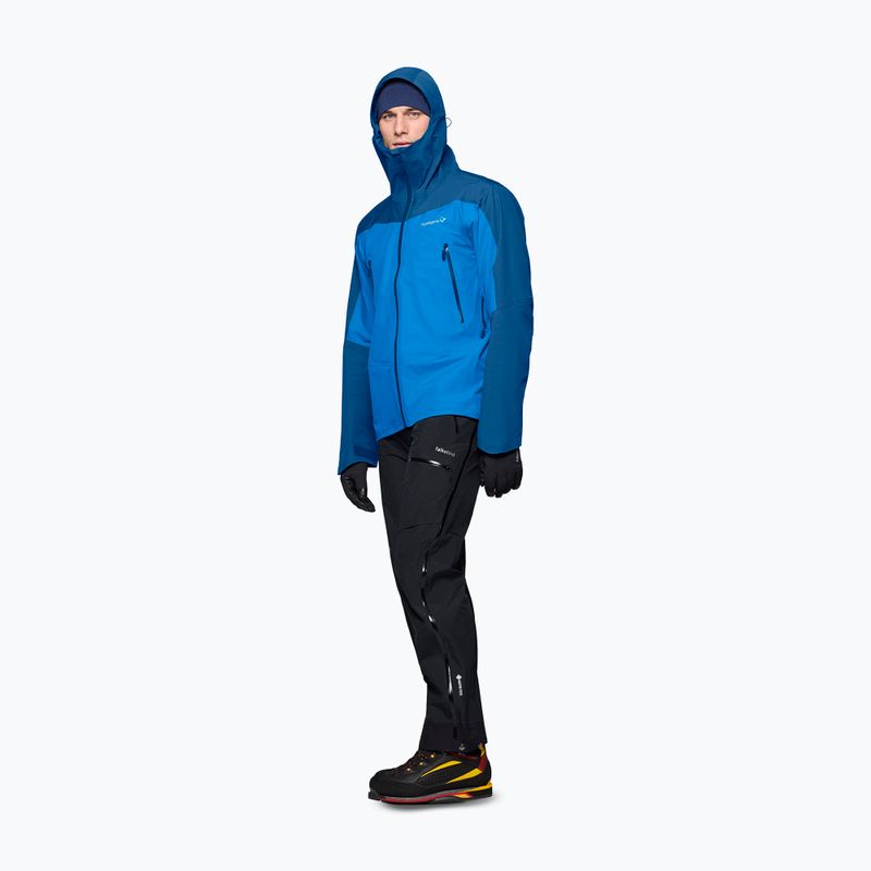 Geacă de ploaie pentru bărbați NORRONA Falketind Gore-Tex brilliant blue/dark blue 2