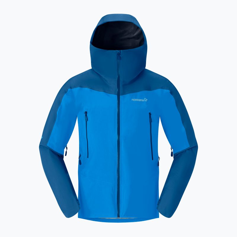 Geacă de ploaie pentru bărbați NORRONA Falketind Gore-Tex brilliant blue/dark blue 3