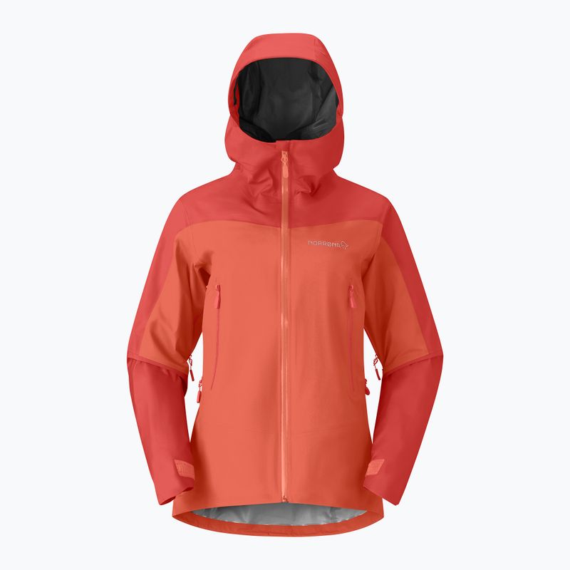 Geacă de ploaie pentru femei NORRONA Falketind Gore-Tex deep sea coral/baked apple 5