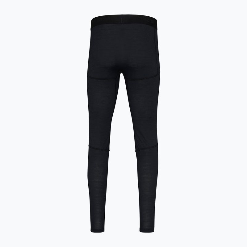 Colanți termoactivi pentru bărbați NORRONA Falketind Equaliser Ull Long caviar black 6