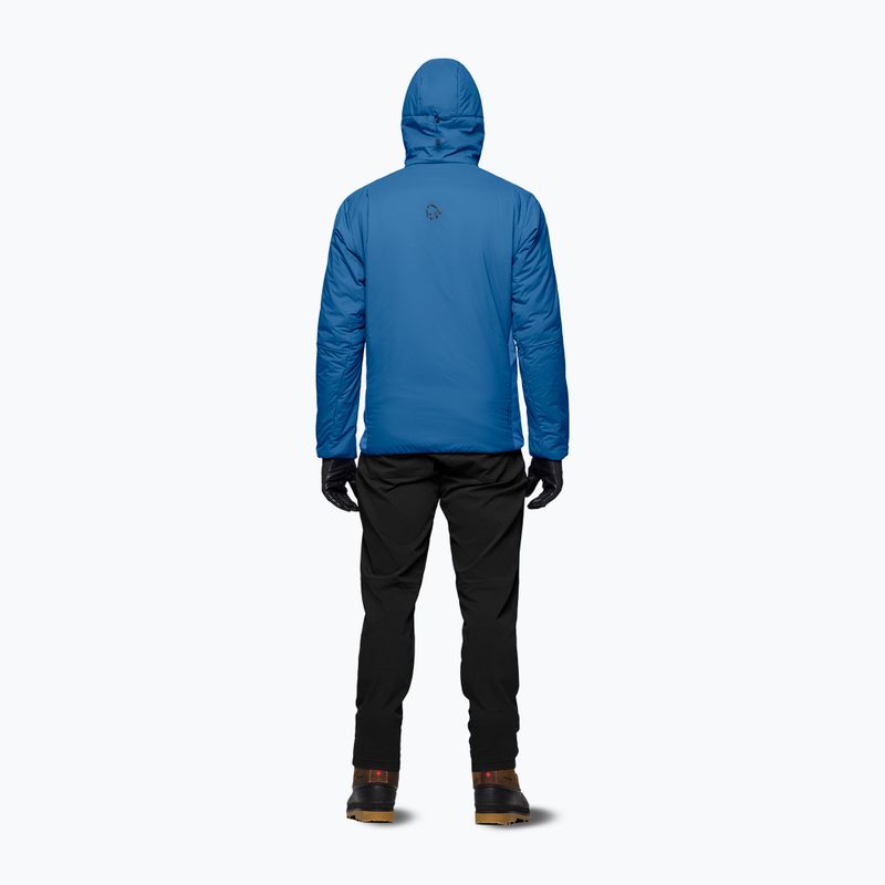Geacă izolată pentru bărbați NORRONA Femund Thermo60 Zip Hood dark blue 3