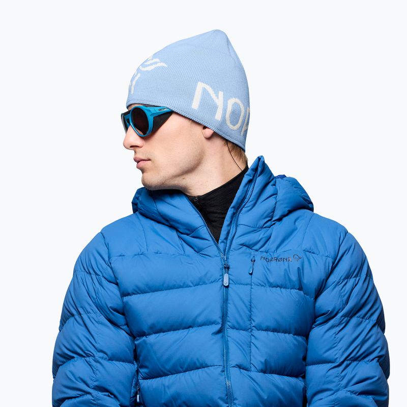 Căciulă de iarnă NORRONA MerinoUll Logo Beanie allure 5