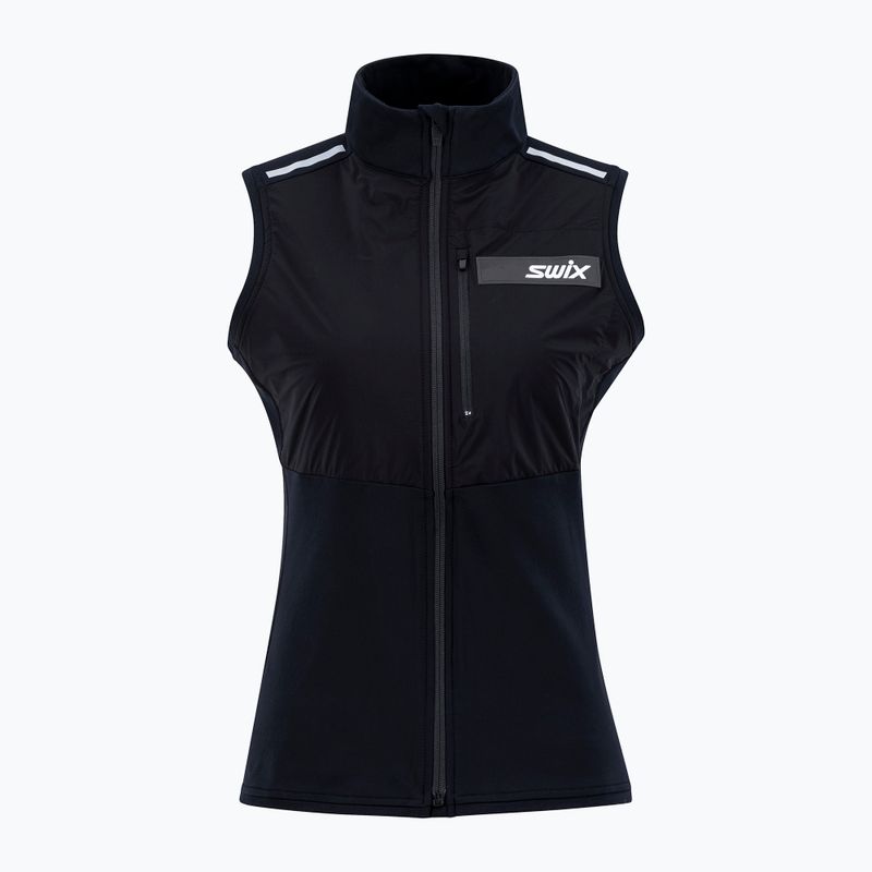 Swix Focus Warm vesta de schi pentru femei negru 11216-10000-XS 6