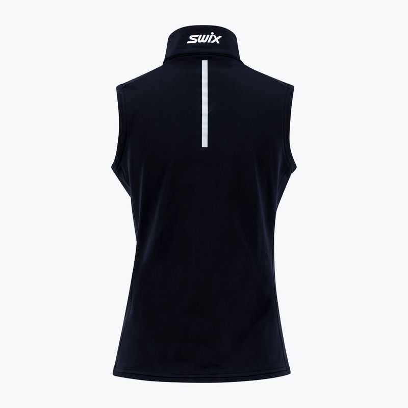 Swix Focus Warm vesta de schi pentru femei negru 11216-10000-XS 7