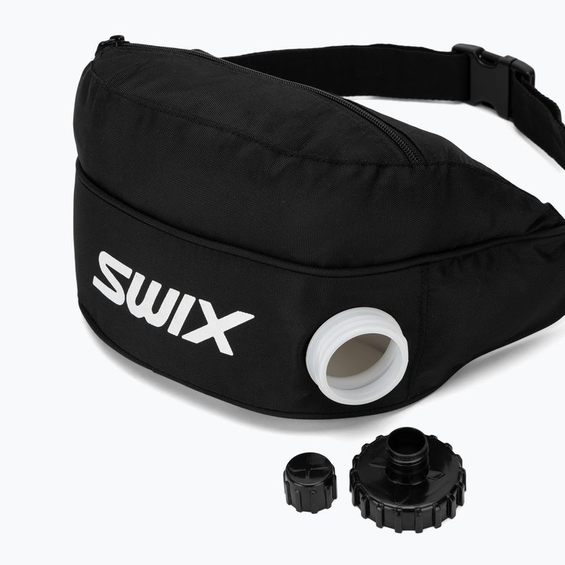 Curea pentru bidon Swix Insulated Drink Belt 1 l jet black 5