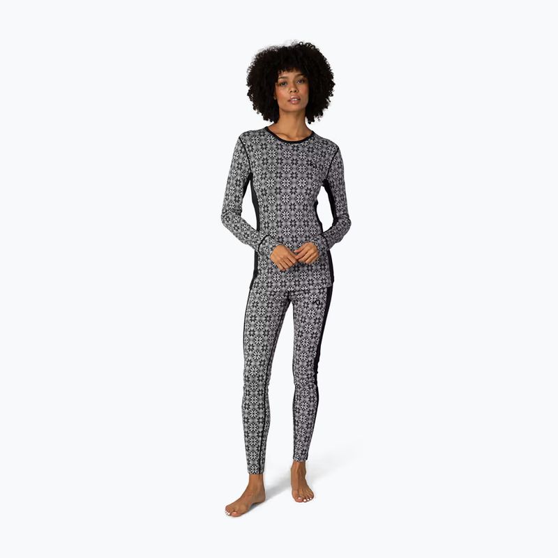Pantaloni termoactivi pentru femei KARI TRAA Rose High Waist black 2